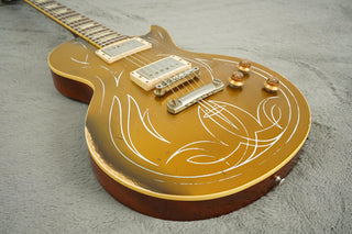 Gibson Billy Gibbons Goldtop Aged + Signed