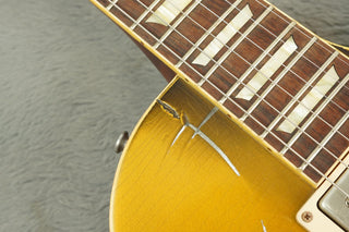 Gibson Billy Gibbons Goldtop Aged + Signed