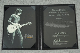 2013 Gibson Custom Joe Perry '59 Les Paul Standard VOS, Sunburst