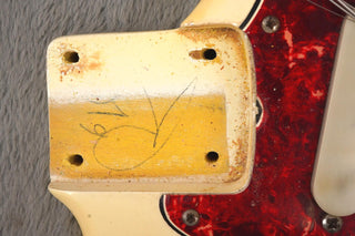 1965 Fender Musicmaster II, White + HSC