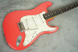 1962 Fender Stratocaster Fiesta Red refin