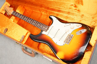 2009 Fender Masterbuilt '63 Stratocaster Relic, Sunburst, Jason Smith