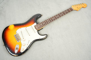 2009 Fender Masterbuilt '63 Stratocaster Relic, Sunburst, Jason Smith
