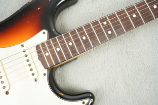 2009 Fender Masterbuilt '63 Stratocaster Relic, Sunburst, Jason Smith