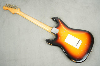 2009 Fender Masterbuilt '63 Stratocaster Relic, Sunburst, Jason Smith