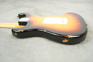 2009 Fender Masterbuilt '63 Stratocaster Relic, Sunburst, Jason Smith