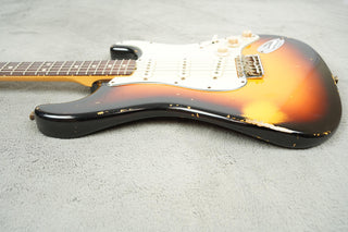 2009 Fender Masterbuilt '63 Stratocaster Relic, Sunburst, Jason Smith