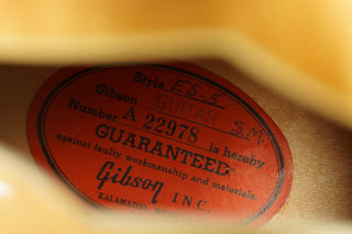 1956 Gibson ES-5N Switchmaster Blonde near MINT! + OHSC + Tags + Candy!