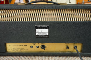 1974 Marshall Lead and Bass 50 Model 1964