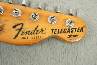 1978 Fender Telecaster Custom, Black + HSC