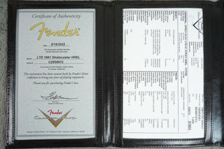 2022 Fender Custom Shop '61 Sratocaster NAMM 2023