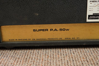 1971 Marshall Super PA Amplifier