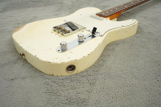 2019 Fender Masterbuilt John Cruz 1960 Telecaster Relic, Olympic White