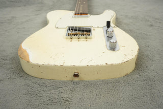 2019 Fender Masterbuilt John Cruz 1960 Telecaster Relic, Olympic White