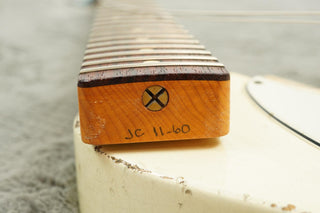 2019 Fender Masterbuilt John Cruz 1960 Telecaster Relic, Olympic White