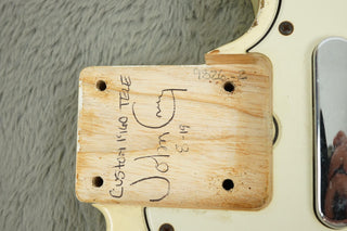 2019 Fender Masterbuilt John Cruz 1960 Telecaster Relic, Olympic White