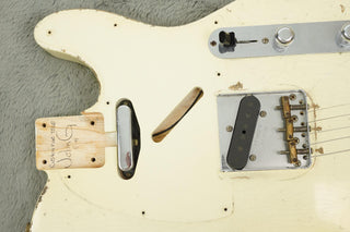 2019 Fender Masterbuilt John Cruz 1960 Telecaster Relic, Olympic White