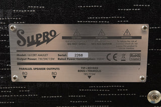 2022 Supro Amulet 1612RT, 1x10 Combo